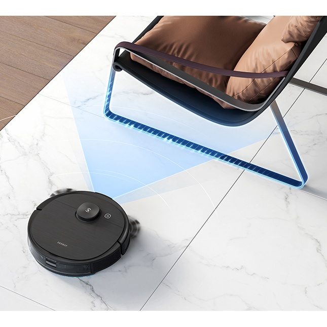 ROBOT HÚT BỤI LAU NHÀ CAO CẤP Ecovacs Deebot T8 Aivi Hàng NGUYÊN SEAL 100%