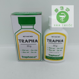 Bột khử mùi TRAPHA lọ 30g