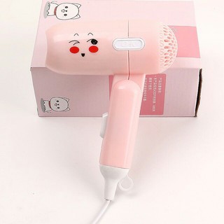 Máy Sấy Tóc Mini Nhỏ Gọn Tiện Dụng 3 Màu Đê lụa chọn