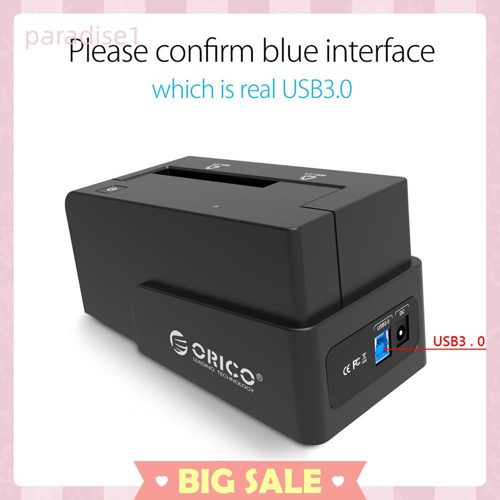 Đế Gắn Ổ Cứng ORICO 6118US3 2.5 3.5 inch USB 3.0 Sang SATA HDD | BigBuy360 - bigbuy360.vn