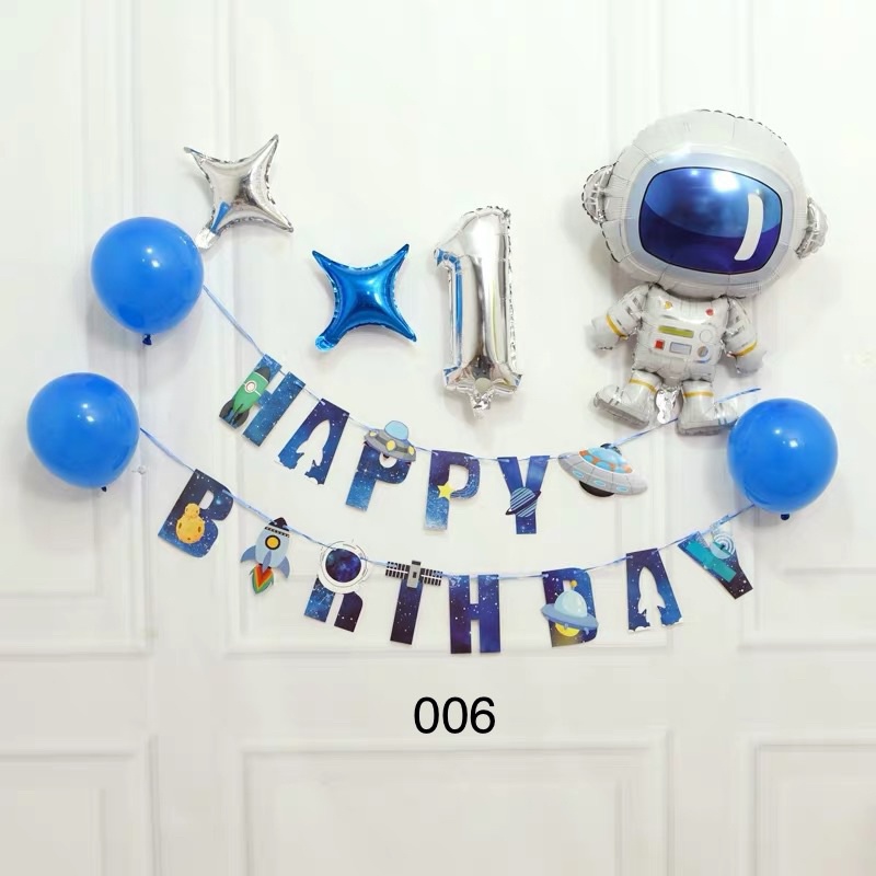 Set trang trí sinh nhật đơn giản [FREESHIP] - Happy birthday