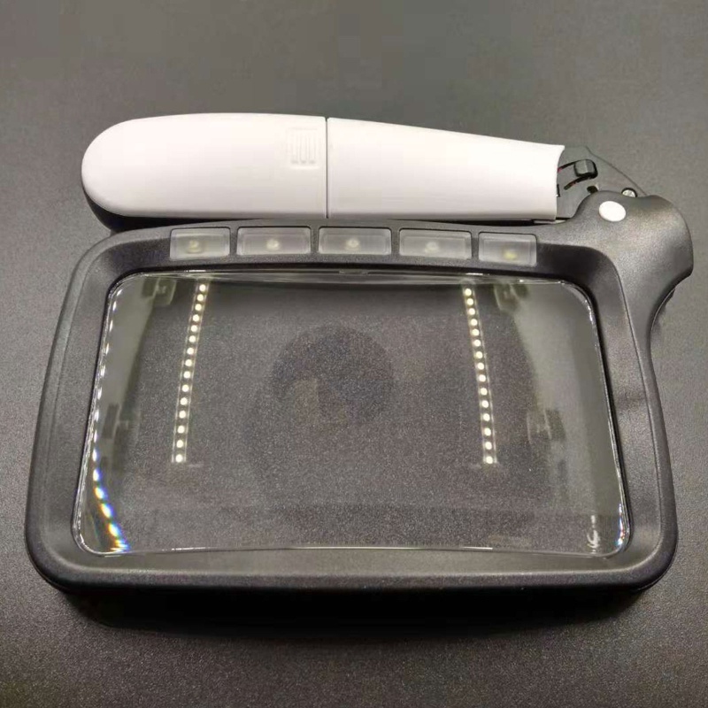 Kính Lúp Cầm Tay 2X 3X Có Thể Gấp Gọn Tiện Dụng Dùng Đọc Sách