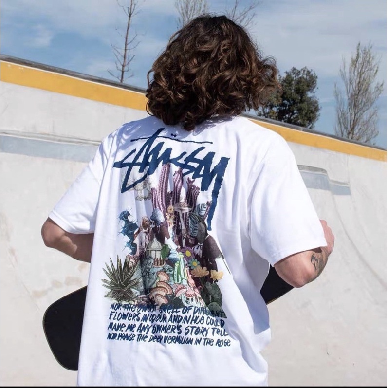 Áo Thun Stussy Psychedelic 100% CHÍNH HÃNG - CÓ SẴN