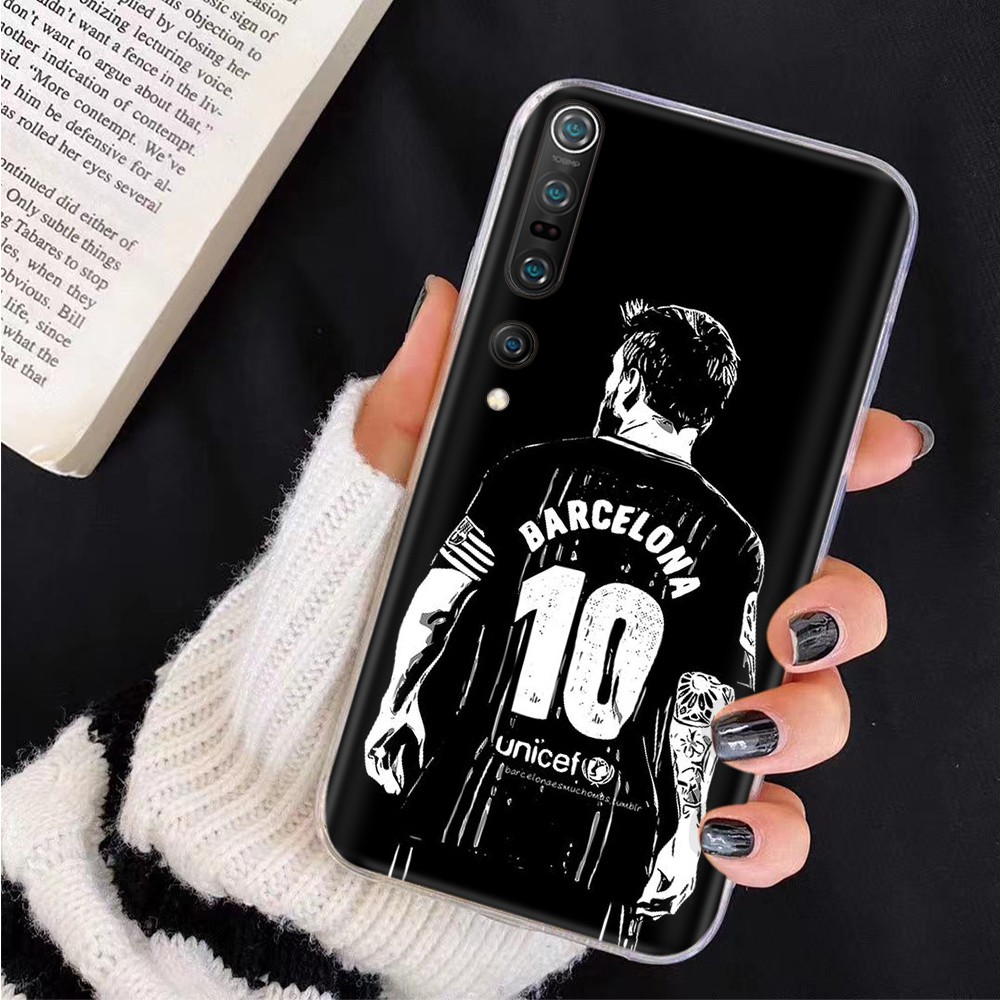 Ốp Điện Thoại Trong Suốt In Hình Messi Cho Asus Zenfone 4 Selfie 3s Pro 3 Zoom Max Plus