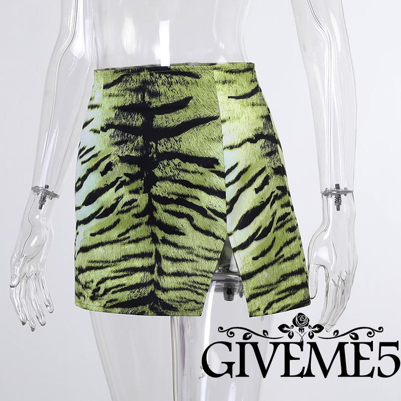 Chân Váy Chữ A Họa Tiết Sọc Thời Trang Quyến Rũ Cho Nữ