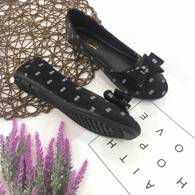 [Hình thật] Giày bệt búp bê nữ đính nơ xinh xắn_B1 | BigBuy360 - bigbuy360.vn