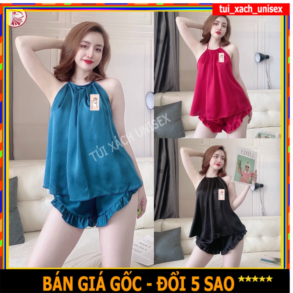 ❤️ MẪU MỚI - GIÁ SỈ ❤️ YẾM LỤA NỮ NGẮN MẪU MỚI PHONG CÁCH TRẺ TRUNG KỂU VÁY 2 DÂY PHONG CÁCH