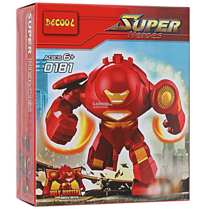 Mô hình lắp ráp Non Lego Hero Hulk Buster 0181