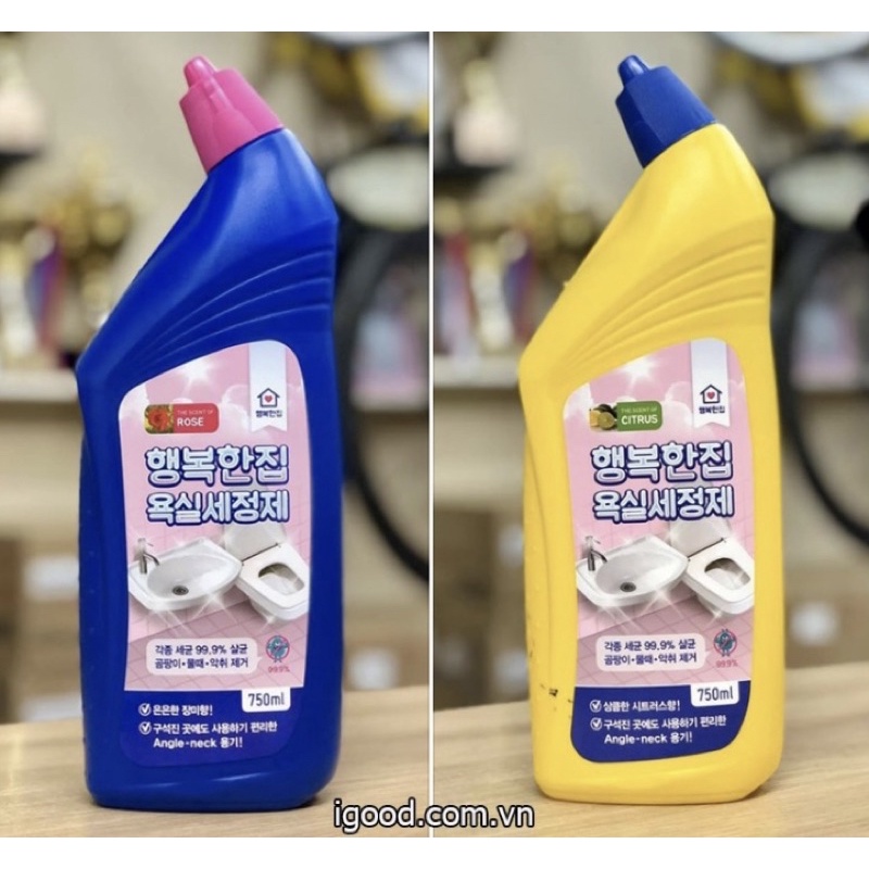 DUNG DỊCH VỆ SINH TẨY TOILET BỒN CẦU HÀN QUỐC HAENGBOKANJIP