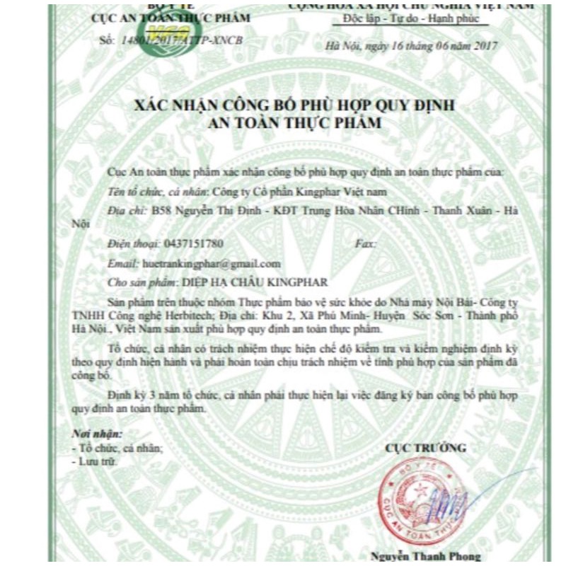 Viên uống giải độc gan Diệp hạ châu Kingphar⚡Tặng quà⚡Hộp 40 viên giúp đẹp da tăng cường giải độc gan