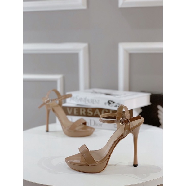 ❄sandan đế đúp gót nhọn 9cm hàng xuất dư