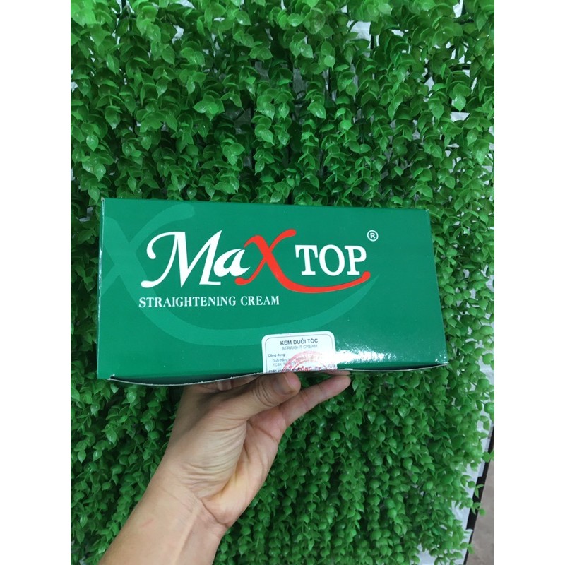 THUỐC DUỖI TÓC SIÊU THẲNG MAXTOP- DUỖI CHO 4 ĐẦU NỮ /10 ĐẦU NAM