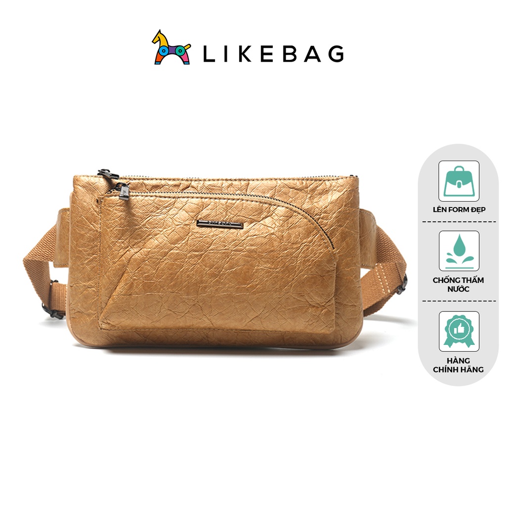 Túi đeo bụng, chéo hông nam nữ LIKEBAG thời trang sử dụng đựng tiền 175061054 - LIBAGI