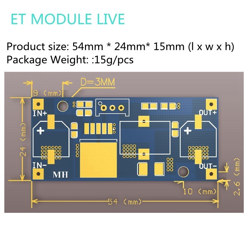 Mô Đun Hạ Áp 5a Xl4015 Dc-Dc 4-38v Sang 1.25-36v 24v 12v 9v 5v Có Tản Nhiệt