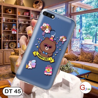 Ốp lưng dẻo HUAWEI HONOR 7C  - in hình