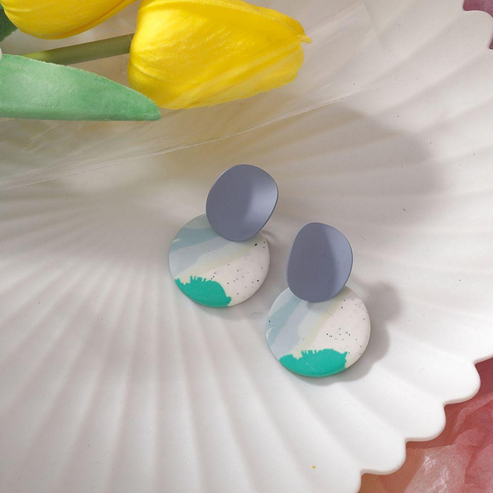 XIANTIN Bông Tai Đất Sét Polychromatic Cho Nữ
