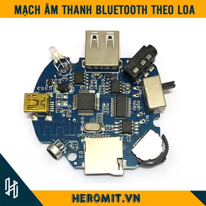 Mạch âm thanh Bluetooth theo loa 3W 5VDC