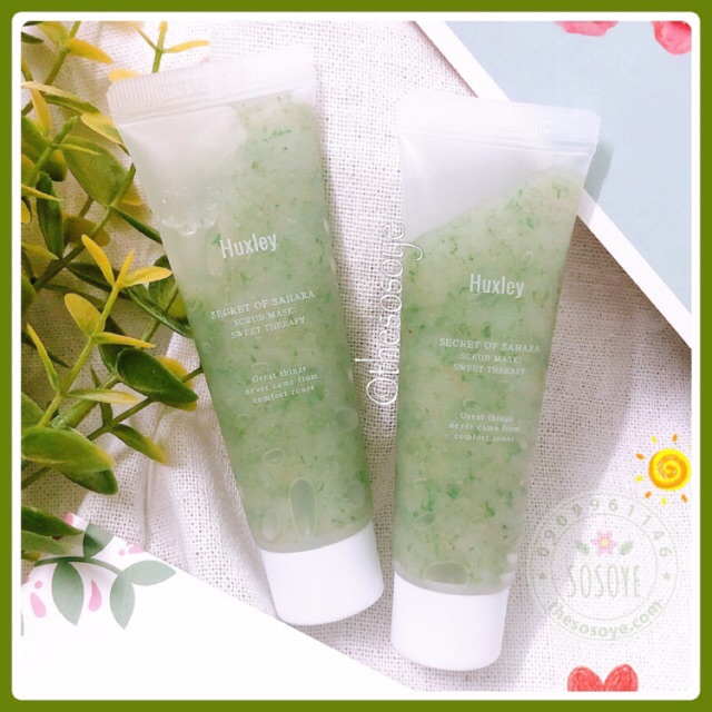 [Best Tẩy Tế Bào Chết Huxley Scrub Mask; Sweet Therapy Mini Size 30gr