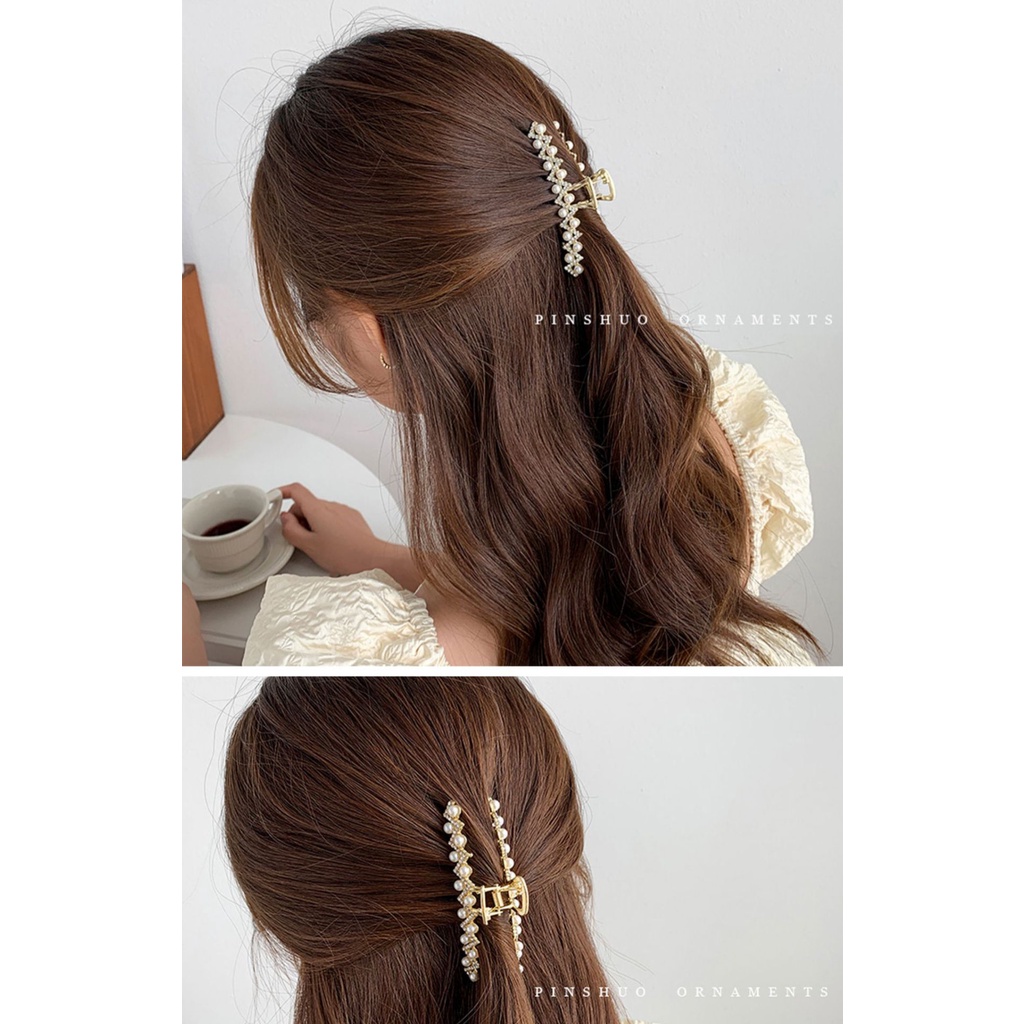 Kẹp Tóc Kim Loại Thời Trang Cho Nữ