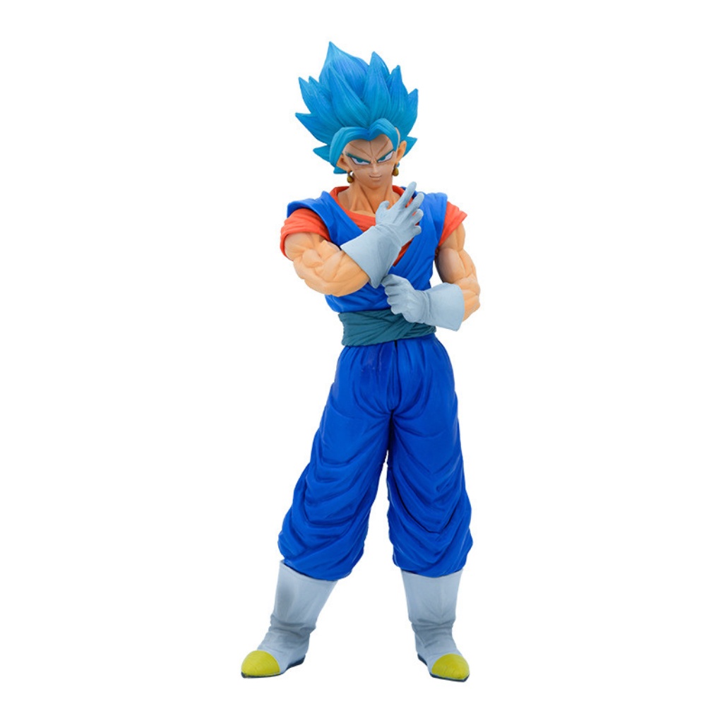 Mô Hình Vegito 33cm Dragon Ball 3 màu tóc xanh/vàng/đen dạng đứng, Figure Dragon Ball Goku với Vegeta hợp thể Vegito đẹp