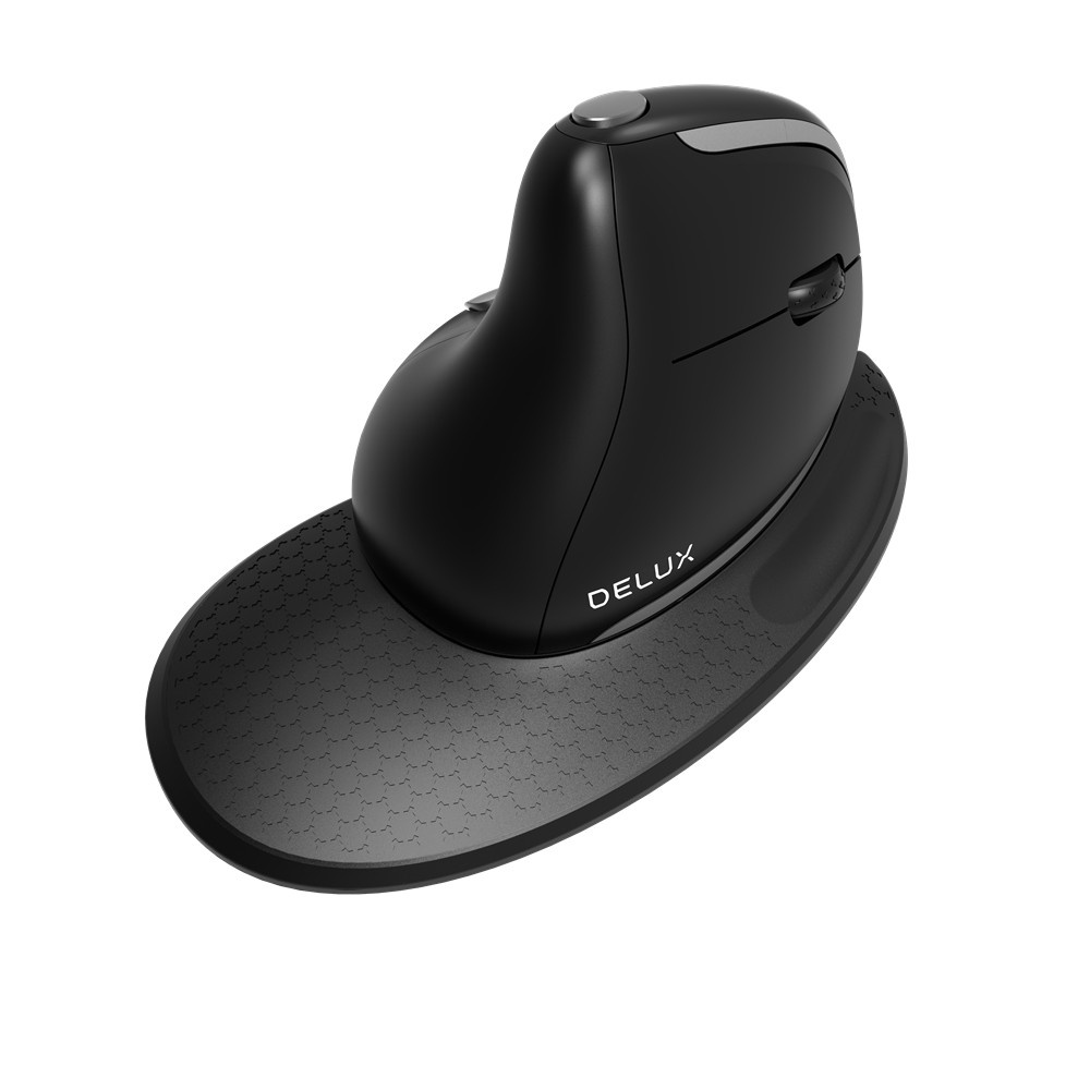 Chuột quang dạng dọc có dây Delux m618xsu rgb dành cho windows mac pc