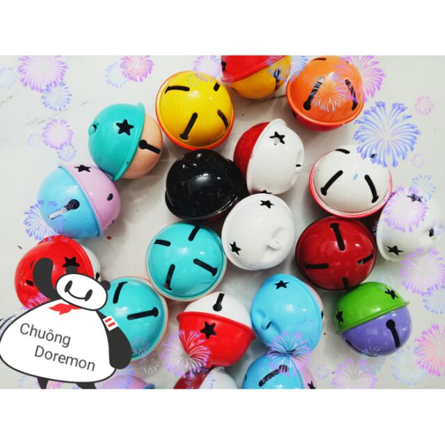 Chuông lục lạc Đoremon 4cm cho chó mèo