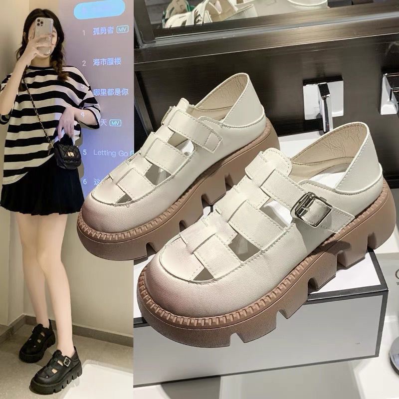 Giày Sandal Đế Xuồng Thời Trang Dành Cho Nữ