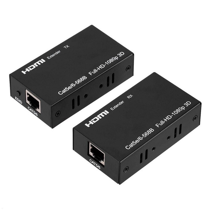 Bộ nối dài HDMI bằng dây LAN 60m (HD EXTENDER 60M)