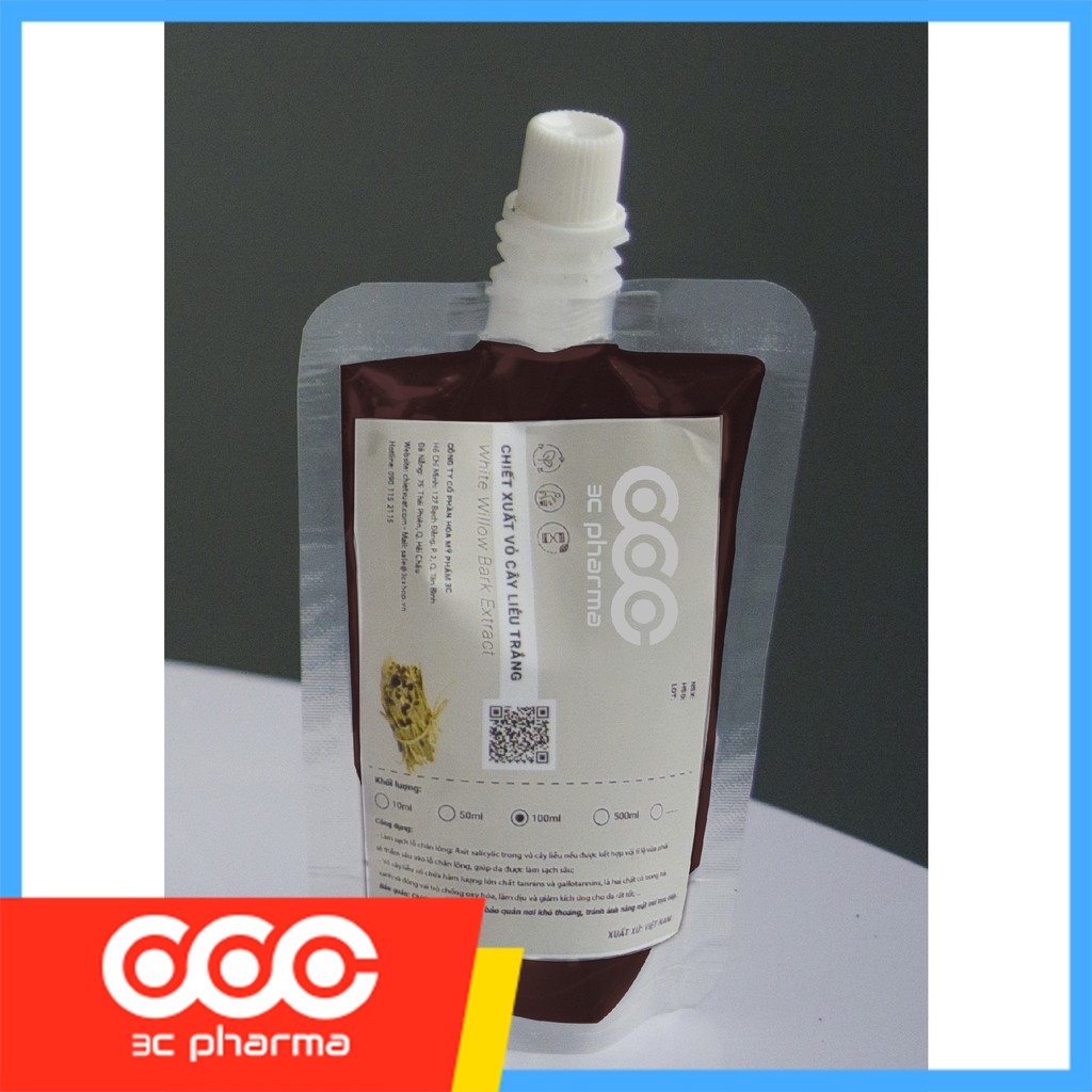 Chiết xuất vỏ cây liễu trắng 3C Pharma nguyên liệu làm mỹ phẩm