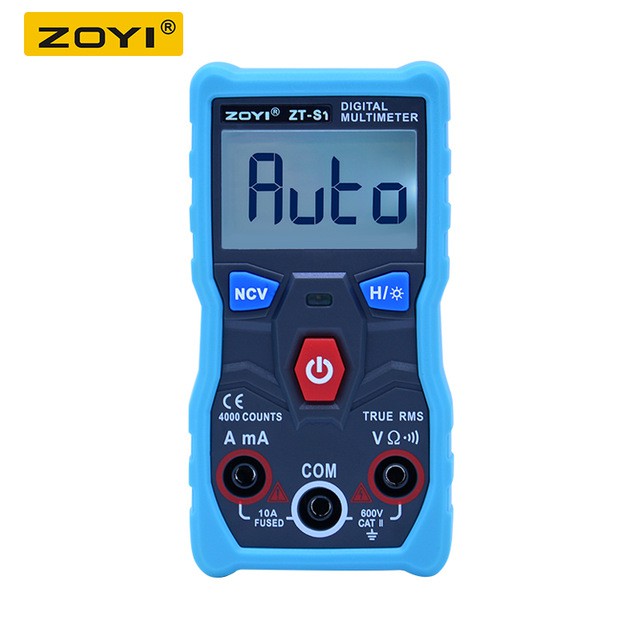 [BH 12 THÁNG] Đồng Hồ Đo Vạn Năng ZOYI ZT-S1 Đồng Hồ Đo Điện Vạn Năng Auto Zotek Zoyi Zt-S1, Đồng Hộ Đo Ac/DC