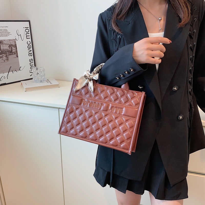 Túi Xách Vải Lụa Màu Trơn Thời Trang Mùa Hè 2022 Cho Nữ