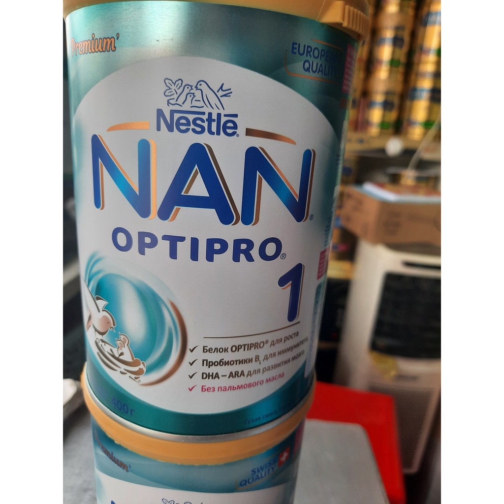 SỮA BỘT NAN OPTIPRO NGA SỐ 1  HỘP 400G