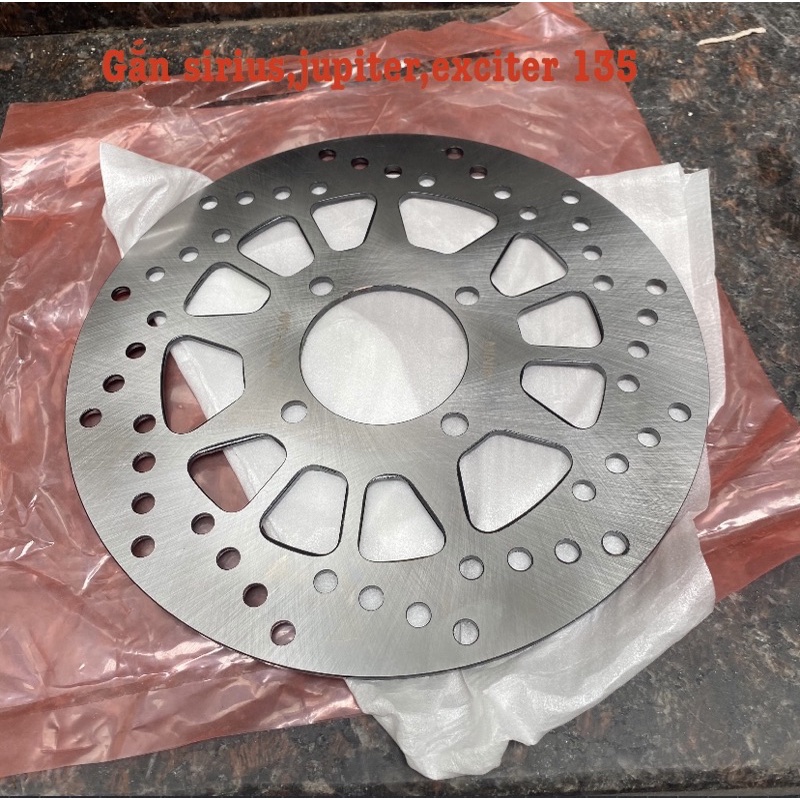 Đĩa phay thái Sirius Vario Wave rs Ex 135 Vision click,dĩa phanh thắng wave sirius ex 135 vario