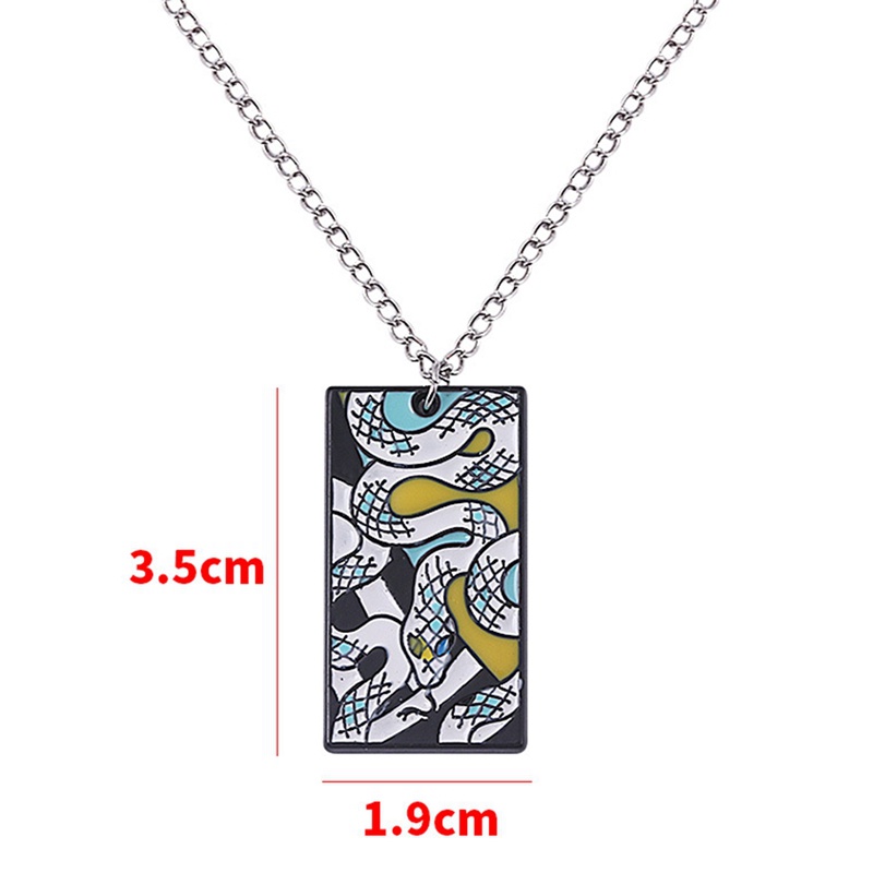 Vòng cổ Họa Tiết Hoạt Hình Demon Slayer Kimetsu no Yaiba Độc Đáo Thời Trang