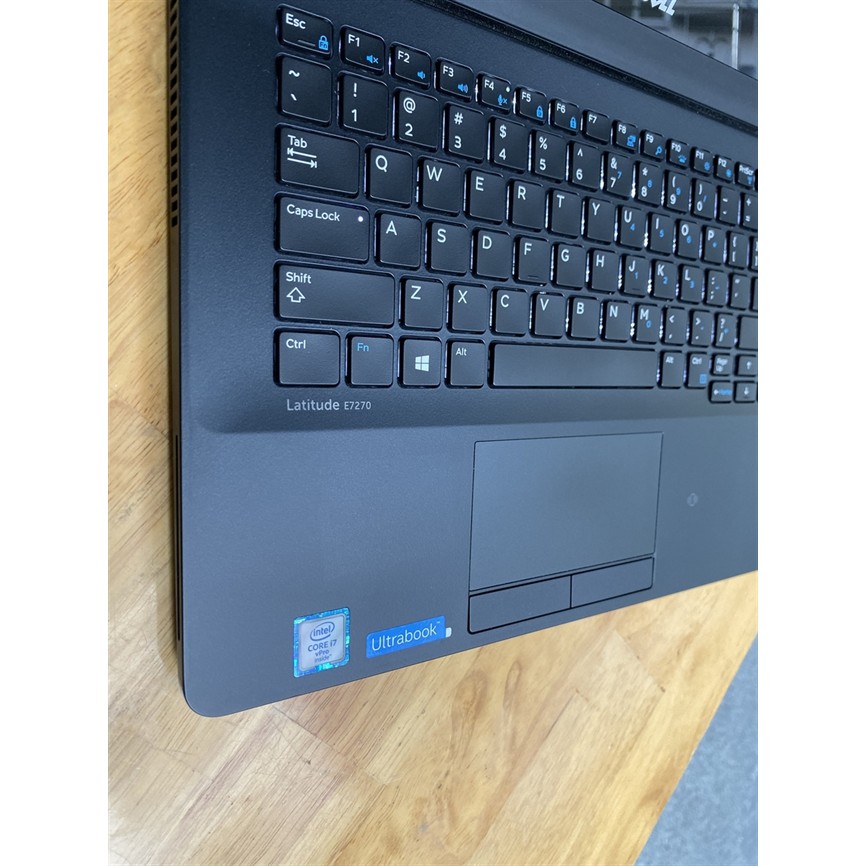 Laptop Dell Latitude E7270, Core i5 - 6300u, Ram 8G, SSD 256G, 12,5in, 99%, giá rẻ [ 3 option ]