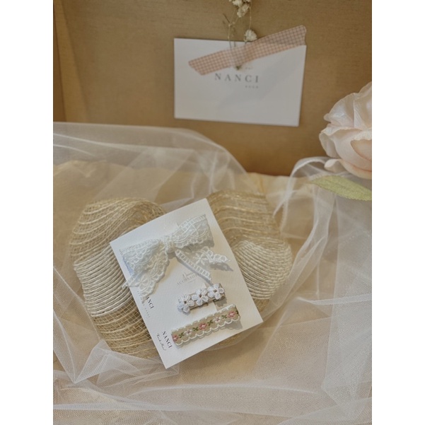 Set kẹp  handmade phong cách hàn quốc Nanci Room