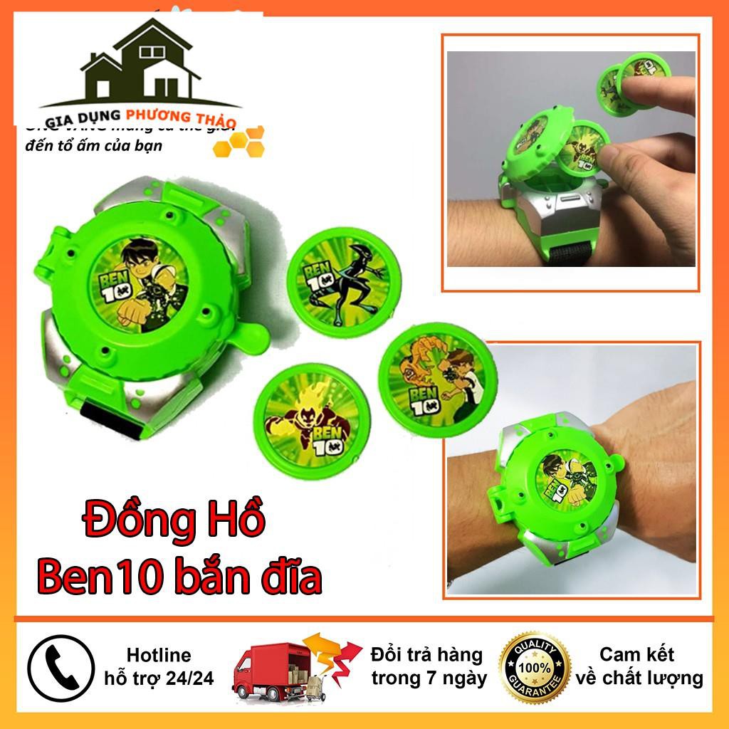 Đồ Chơi Đồng Hồ Ben 10 Cho Bé, Chiếu Sáng 24 Nhân Vật, Chất Liệu Nhựa ABS An Toàn Tuyệt Đối Cho Bé Sử Dụng