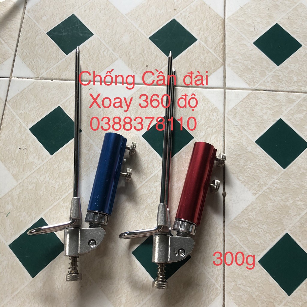 Chống Cần Câu Cắm Mặt Đất Xoay 360 Độ Và Loại Không Xoay - CMD 1