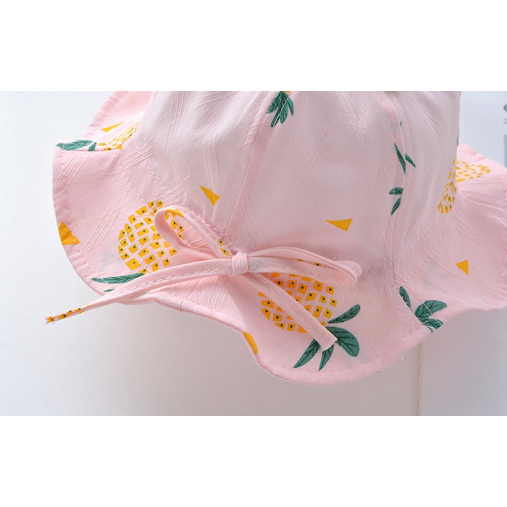 MŨ NÓN TAI BÈO CHO BÉ GÁI CAO CẤP 4-18 THÁNG. MŨ NÓN RỘNG VÀNH CÓ DÂY CHO BÉ GÁI. BABY LINK