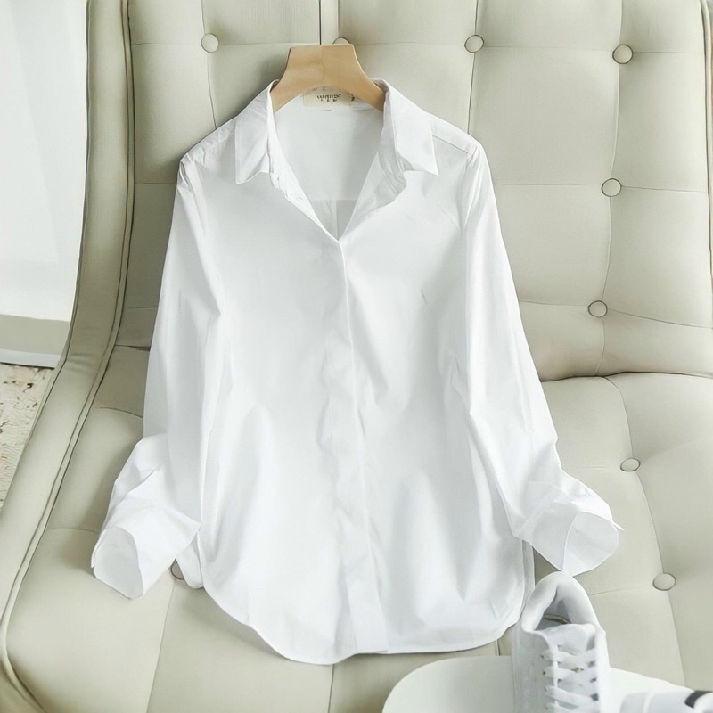Áo sơ mi trắng công sở dài tay hÀng bán shop