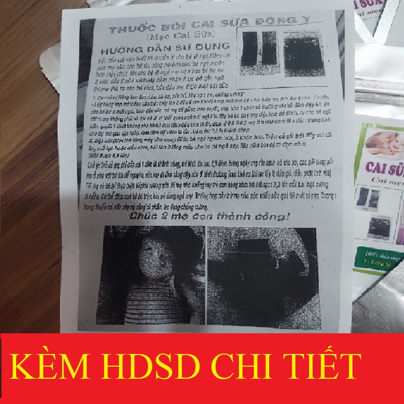 BỘT CAI SỮA MẸO THẢO DƯỢC CHO BÉ