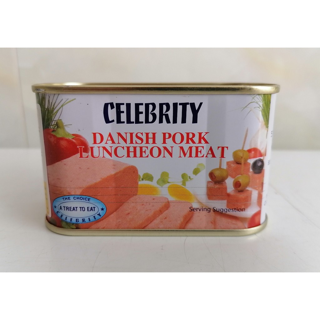 [200g] Patê thịt heo [Denmark] CELEBRITY Danish Pork Luncheon Meat (tgc-hk)