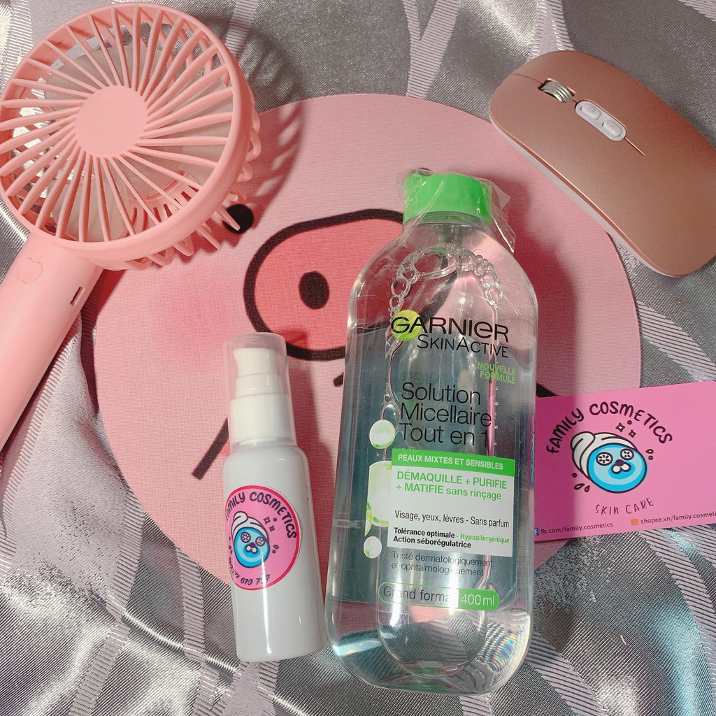 Nước Tẩy Trang GARNIER Pháp 400ml - Family Cosmetics