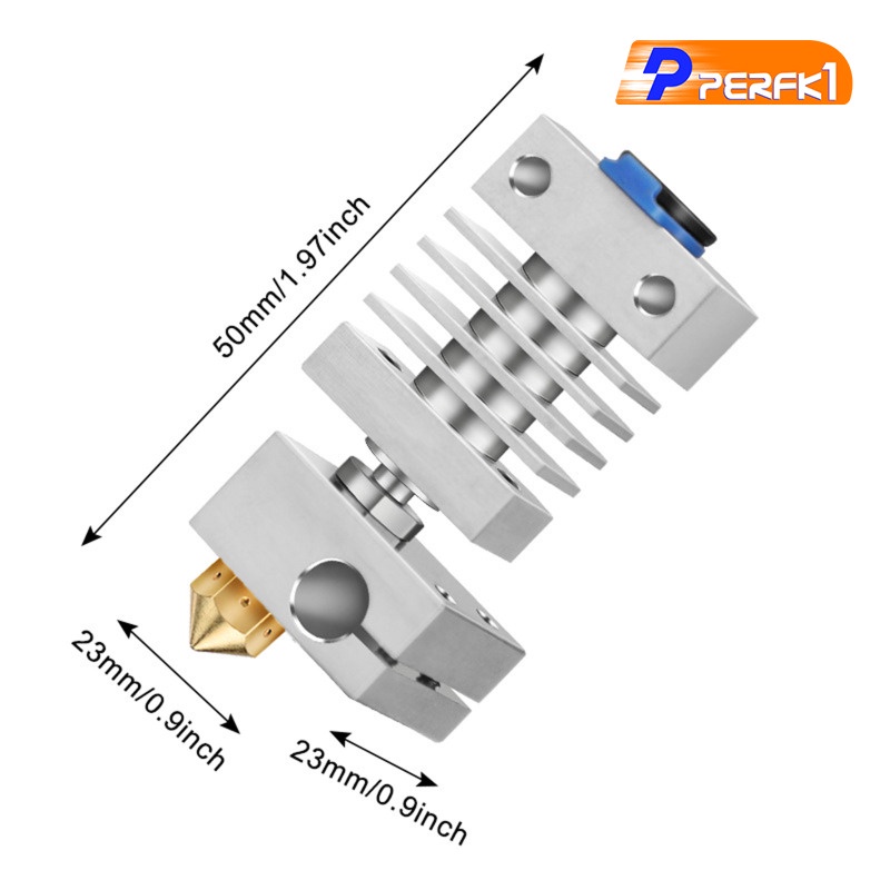 [TIKTOK Hot] 3D Printer All Metal Hot End Extruder Kit for CR-10 Ender 2 Ender 3