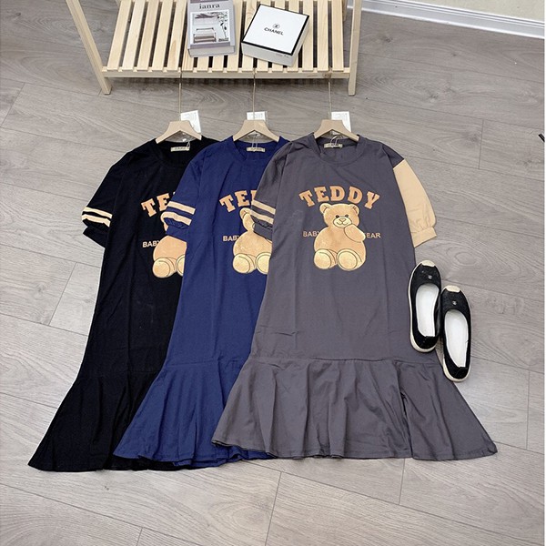 Váy xuông nữ dáng dài. Đầm ngủ mặc bầu, đi biển, 100% cotton mềm mại co giãn 4 chiều thời trang nữ BeA Fashion | BigBuy360 - bigbuy360.vn