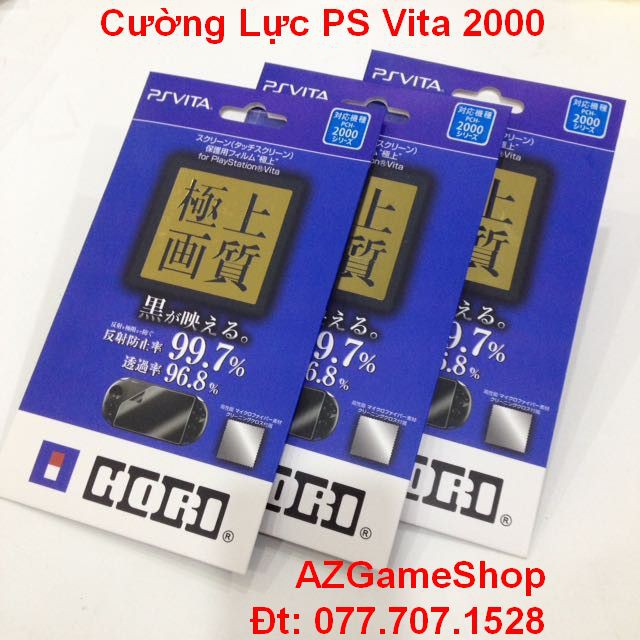 Miếng Dán Cường Lực Màn Hình Ps Vita 2000 PSV PSVita cao cấp Hori