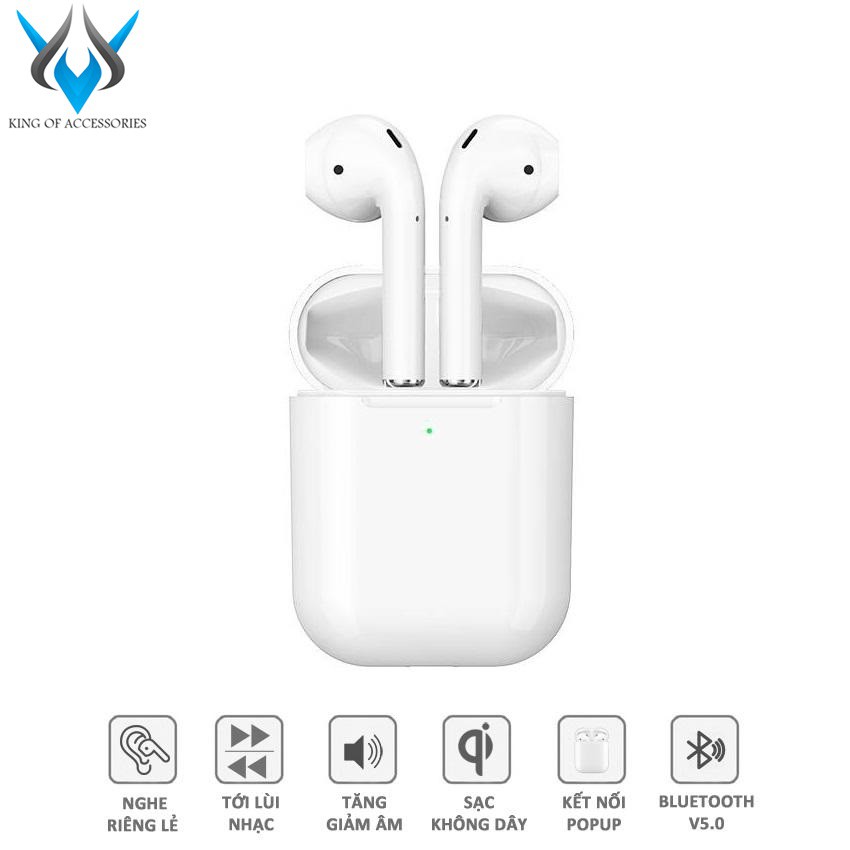 Tai nghe Bluetooth True Wireless Borofone BE30 Plus series V5.0, Kết nối tự động popup