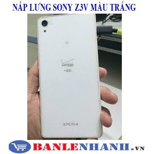 NẮP LƯNG SONY Z3V MÀU TRẮNG [VỎ ZIN, XỊN]