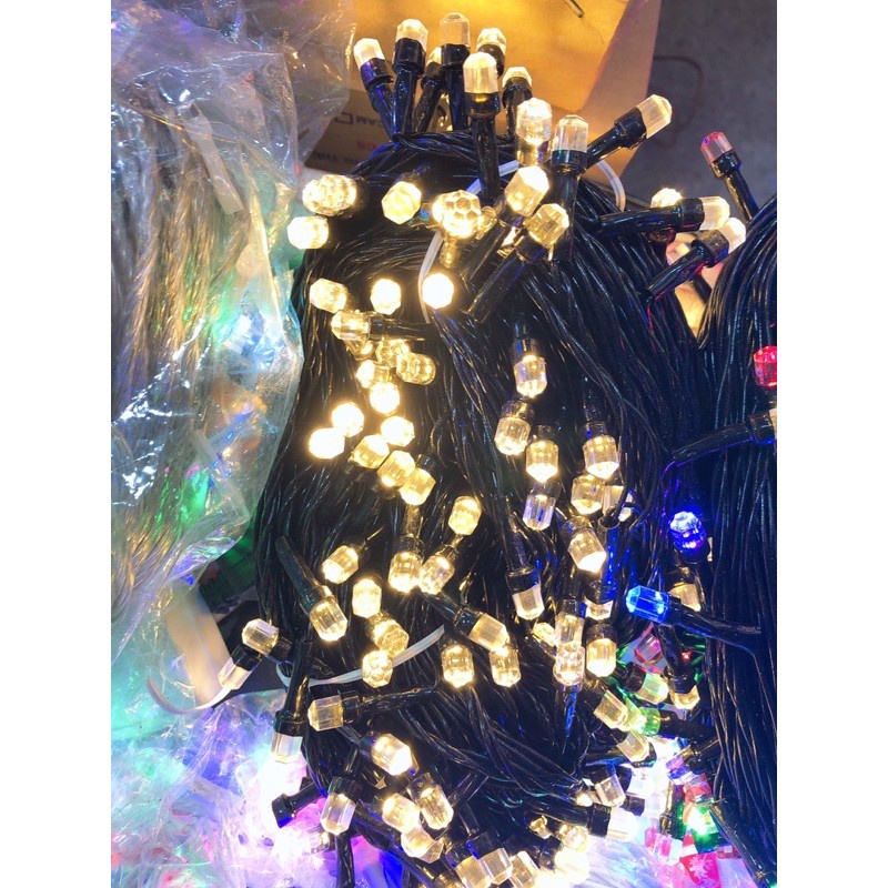 Đèn led 50m trang trí noel. tết .Đèn led chớp tắt trang trí ngoài trời
