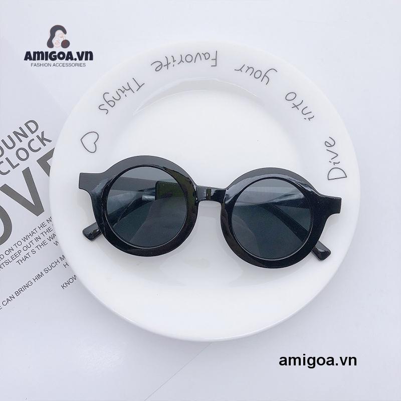 ✨✨Kính Râm Trẻ Em Tròn Mờ Thích Hợp Cho Bé 1-8 Tuổi